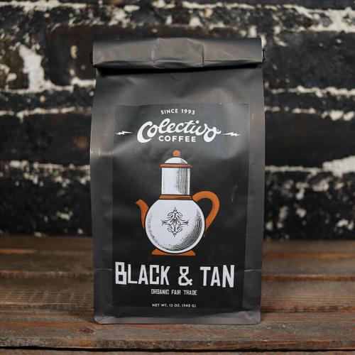 Colectivo Black & Tan Whole Bean Coffee 12 OZ. Bag