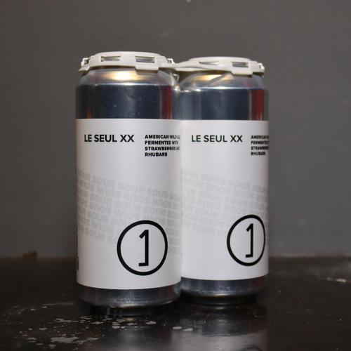 Une Annee Le Seul XX American Wild Ale w/Strawberries & Rhubarb 16 FL. OZ. 2PK Cans