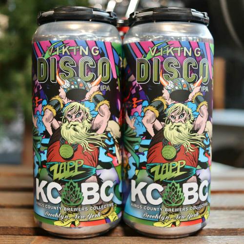 KCBC Viking Disco DDH IPA 16 FL. OZ. 4PK Cans