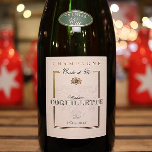 Stephane Coquillette Brut Champagne France 750ml.