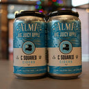 C Squared Cider Alma Big Juicy Apple 12 FL. OZ. 4PK Cans