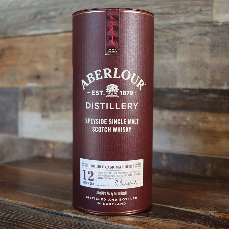 Aberlour Speyside Single Malt Scotch Whisky 12 YR. 750ml.
