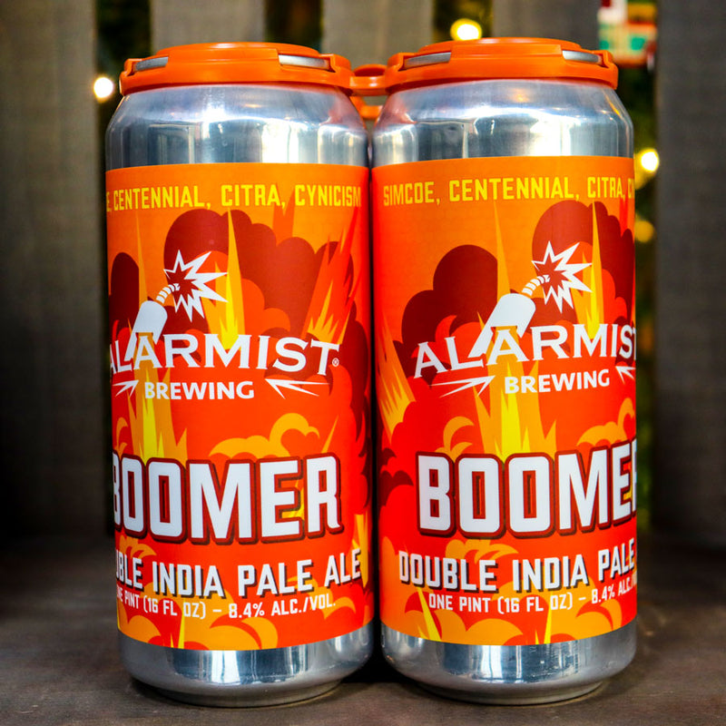 Alarmist Boomer DIPA 16 FL. OZ. 4PK Cans