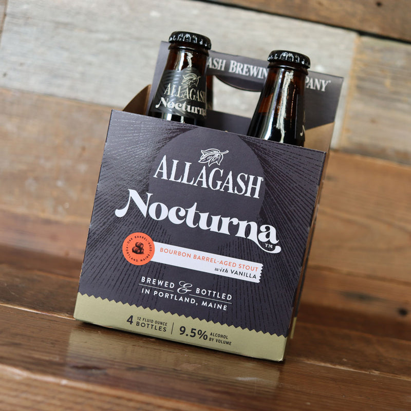 Allagash Nocturna Bourbon Barrel Aged Stout With Vanilla 12 FL. OZ. 4PK