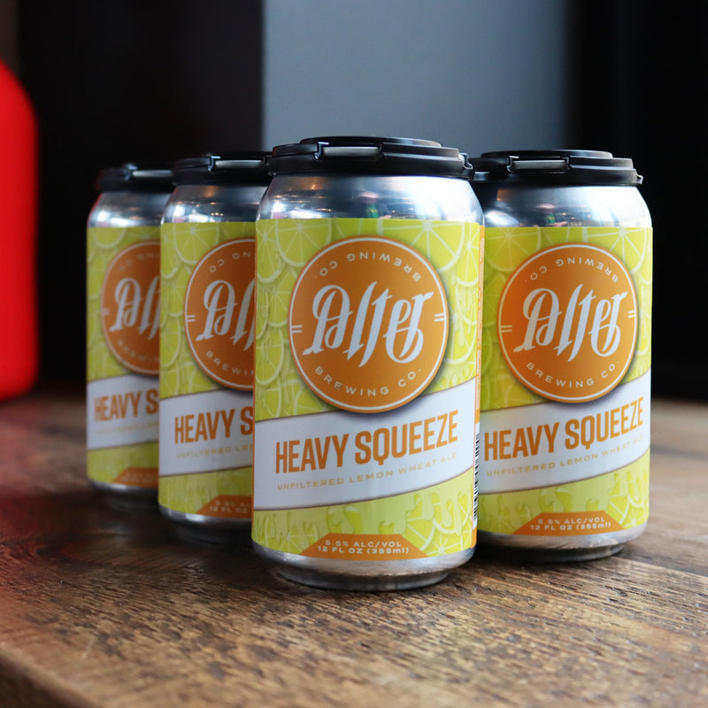 Alter Heavy Squeeze Lemon Wheat Ale 12 FL. OZ. 6PK Cans