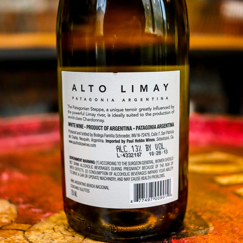 Alto Limay Chardonnay Patagonia Argentina 750ml