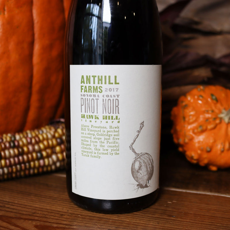Anthill Farms Hawk Hill Vineyard Pinot Noir Sonoma Coast California 750ml