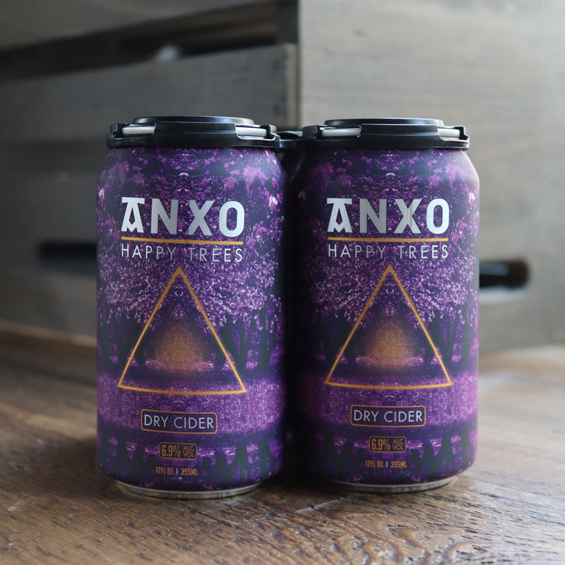 Anxo Happy Trees Dry Cider 12 FL. OZ. 4PK Cans