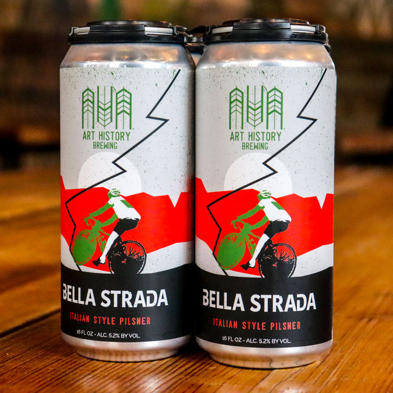 Art History Bella Strada Italian Style Pilsner 16 FL. OZ. 4PK Cans