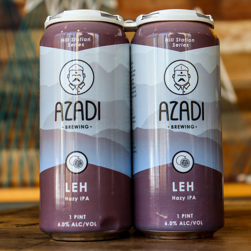 Azadi Leh Hazy IPA 16 FL. OZ. 4PK Cans