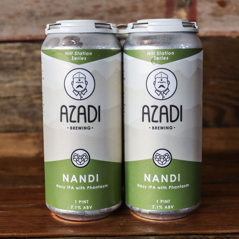 Azadi Nandi Hazy IPA 16 FL. OZ. 4PK Cans