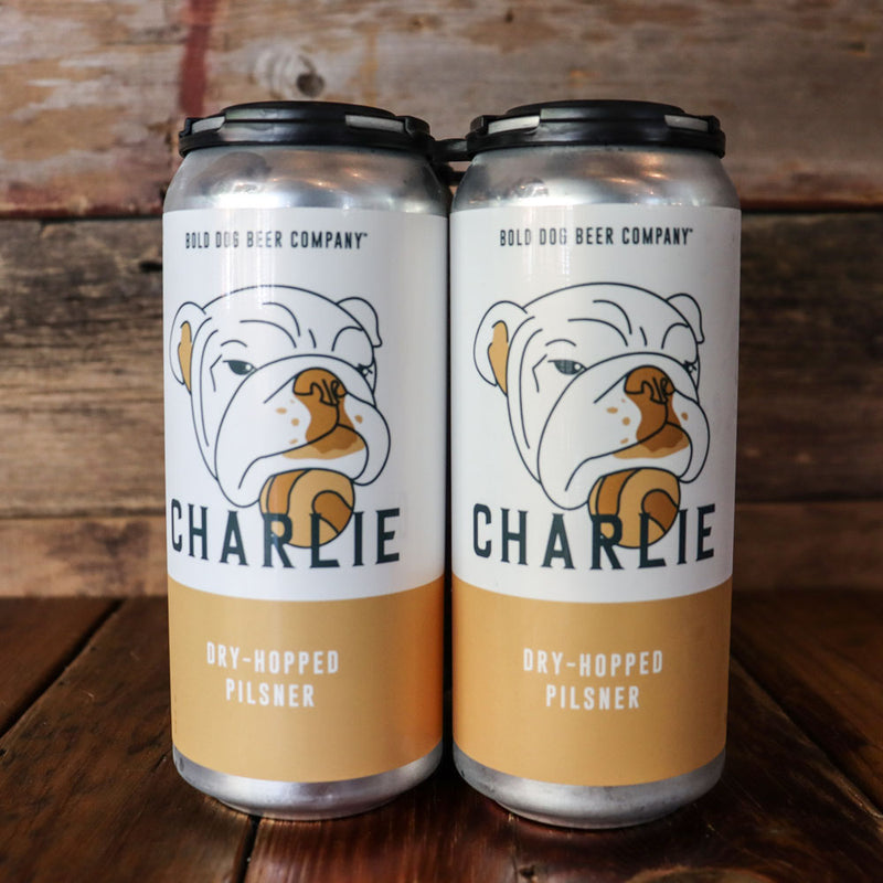 Bold Dog Charlie Dry-Hopped Pilsner 16 FL. OZ. 4PK Cans