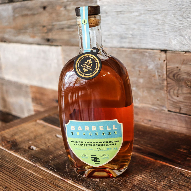 Barrell Craft Barrell Seagrass Rye Whiskey 750ml.