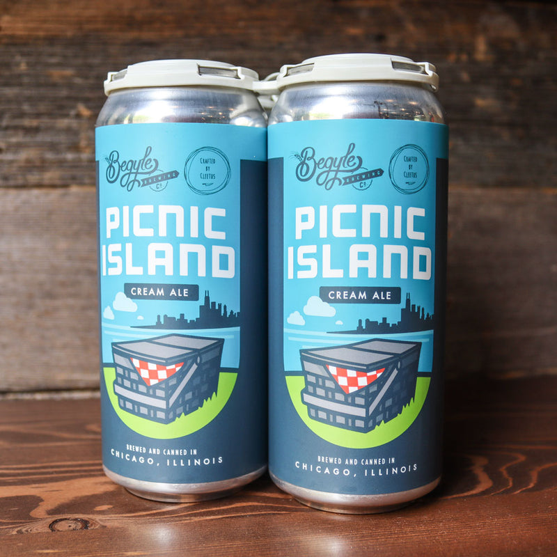 Begyle Picnic Island Cream Ale 16 FL. OZ. 4PK Cans