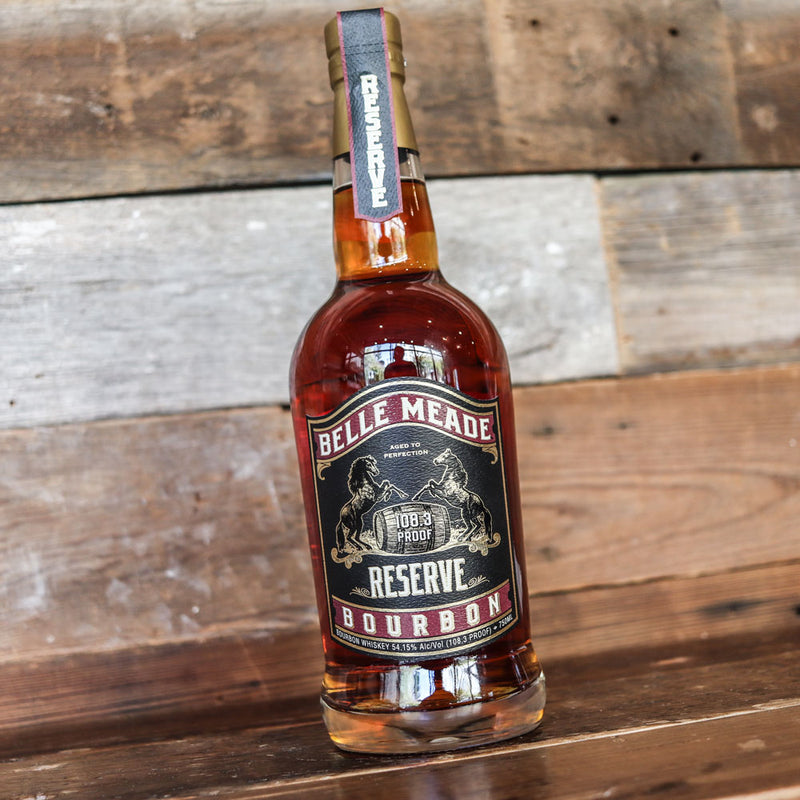 Belle Meade Reserve Bourbon Whiskey 108.3 Proof 750ml.