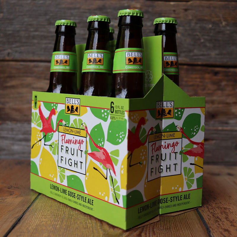 Bell's Flamingo Fruit Fight Lemon-Lime Gose-Style Ale 12 FL. OZ. 6PK