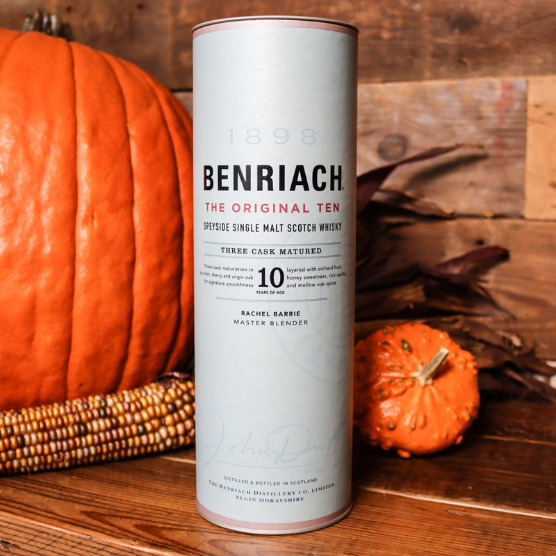 Benriach 10 Year Speyside Single Malt Scotch Whisky 750ml.