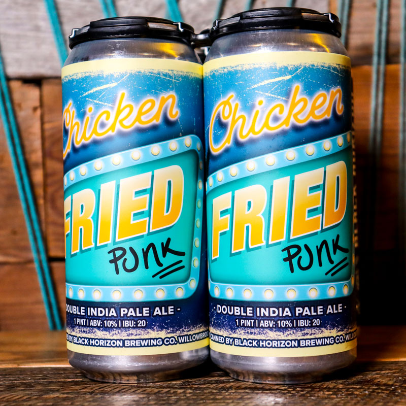 Black Horizon Chicken Fried Punk DIPA 16 FL. OZ. 4PK Cans