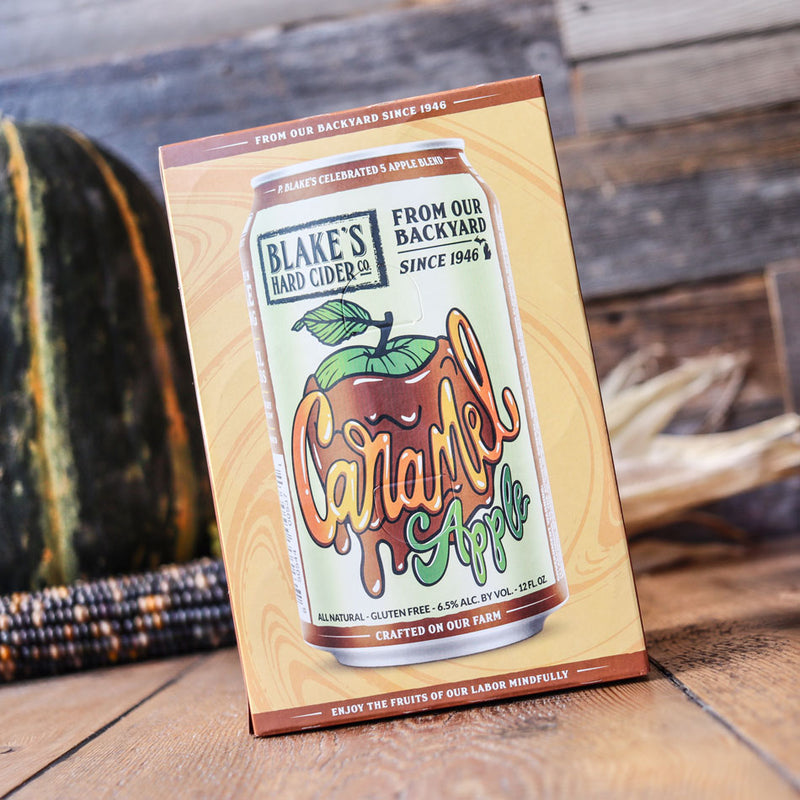 Blake's Cider Caramel Apple 12 FL. OZ. 6PK Cans