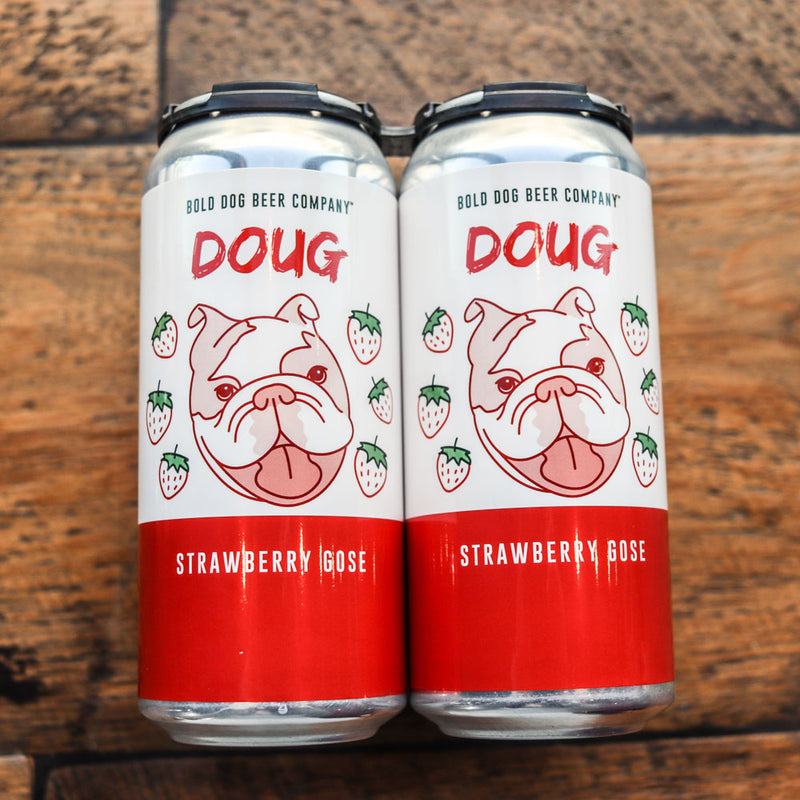 Bold Dog Doug Strawberry Gose 16 FL. OZ. 4PK Cans