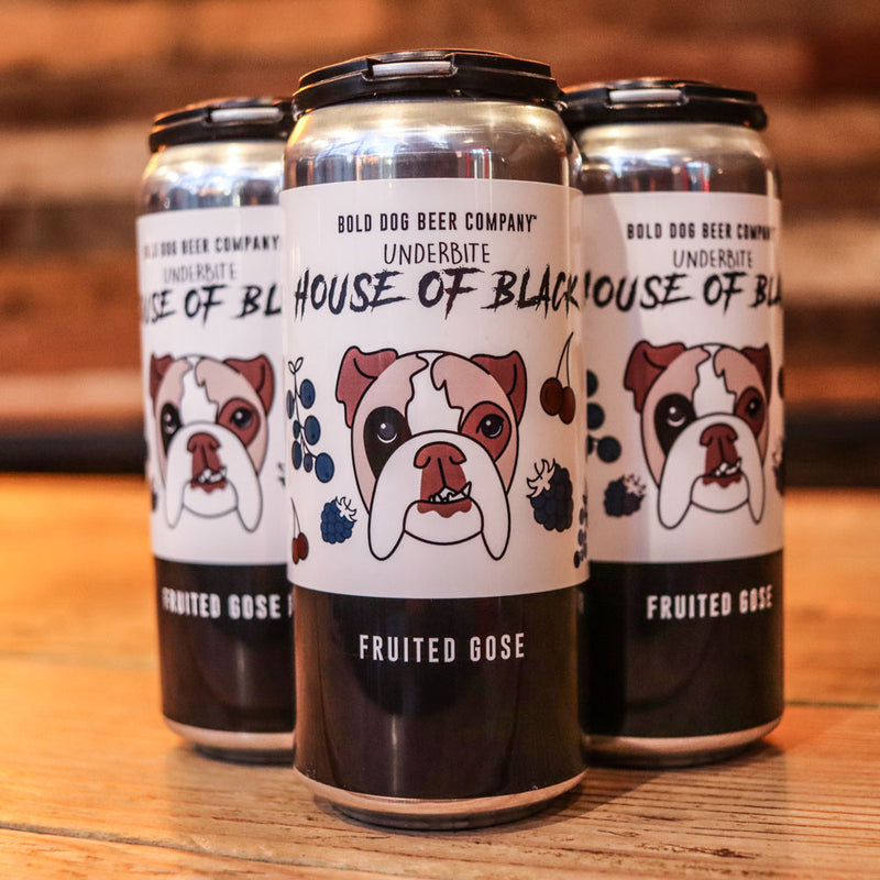 Bold Dog Underbite House Of Black Fruited Gose 16 FL. OZ. 4PK Cans