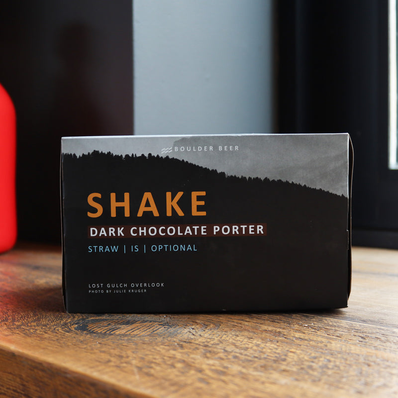 Boulder Shake Dark Chocolate Porter 12 FL. OZ. 4PK Cans