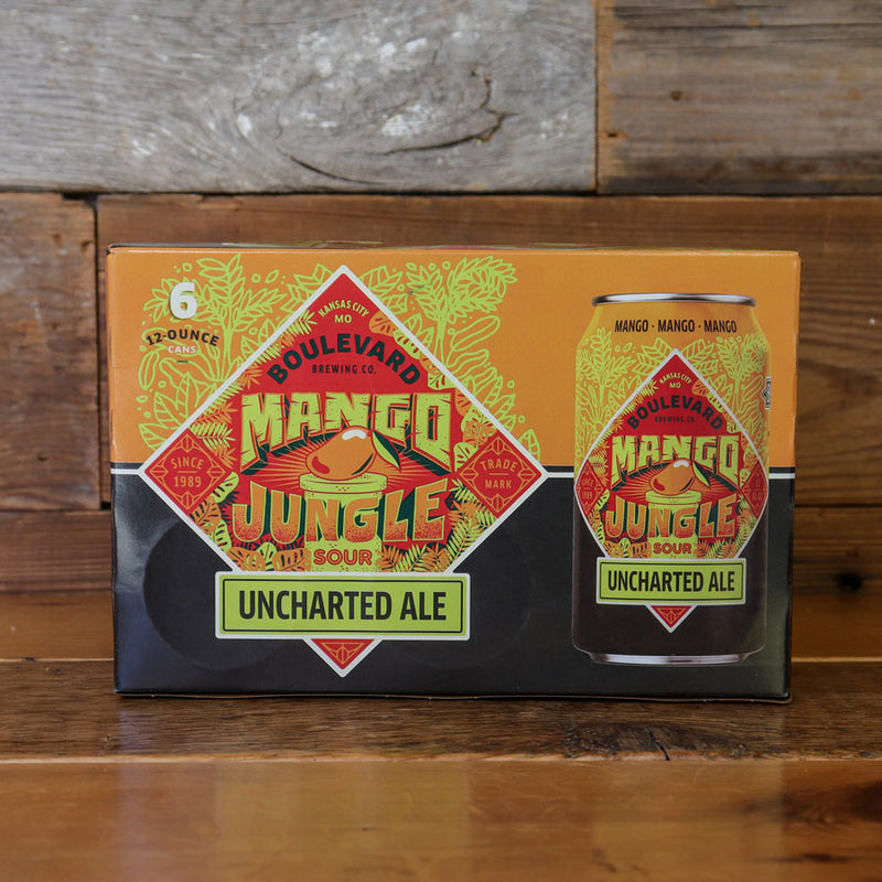 Boulevard Mango Jungle Sour Uncharted Ale 12 FL. OZ. 6PK Cans