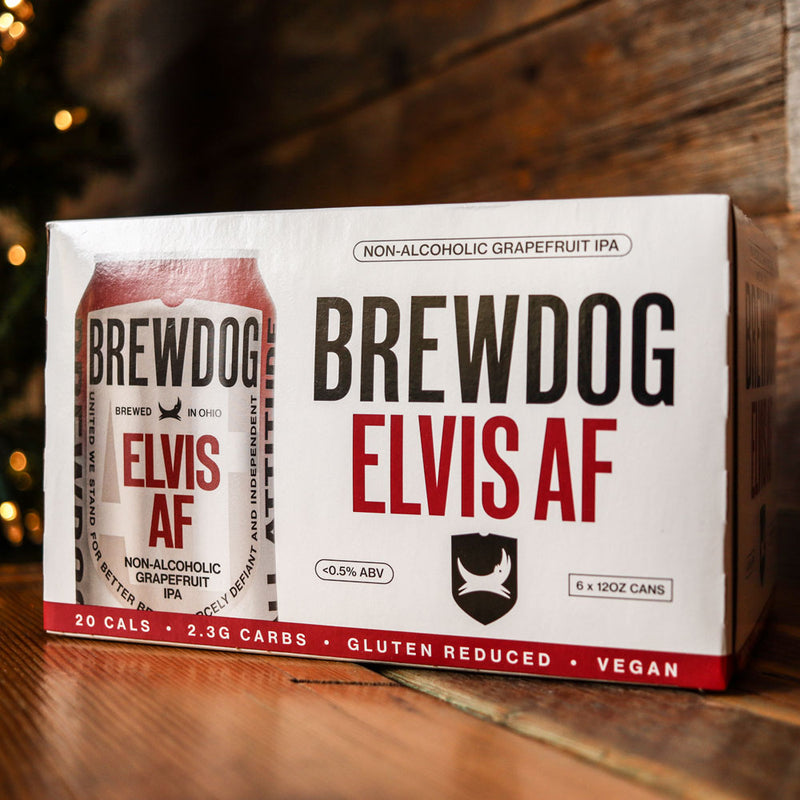 Brew Dog Non Alcoholic Elvis AF Grapefruit IPA 12 FL. OZ. 6PK Cans