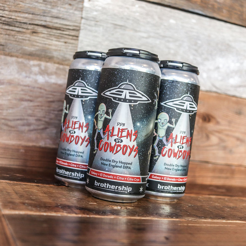 Brothership Aliens Vs Cowboys DDH NEDIPA 16 FL. OZ. 4PK Cans