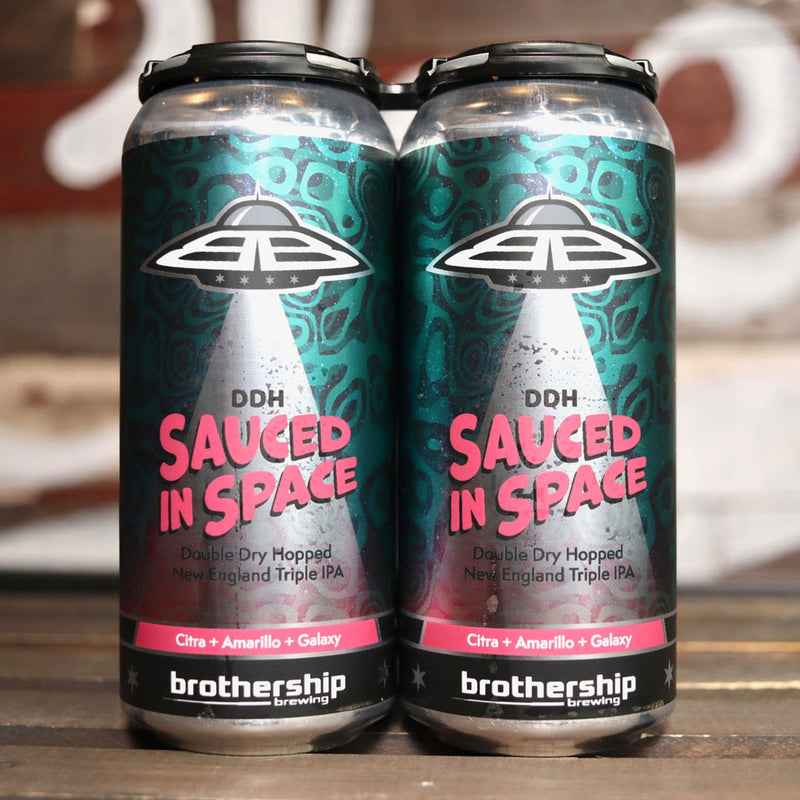 Brothership Sauced In Space DDH NE TIPA 16 FL. OZ. 4PK Cans