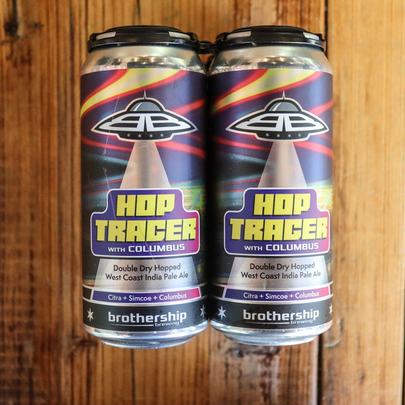 Brothership Hop Tracer DDH West Coast IPA 16 FL. OZ. 4PK Cans