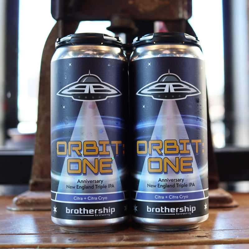 Brothership Orbit: One Triple NEIPA 16 FL. OZ. 4PK Cans