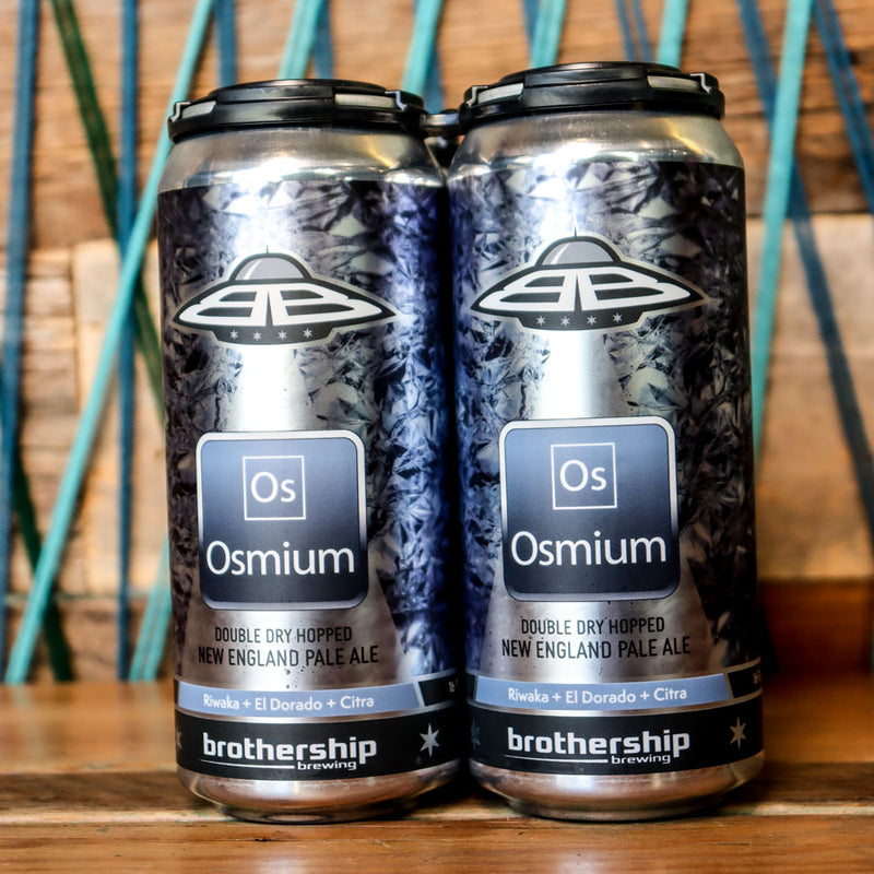 Brothership Osmium DDH New England Pale Ale 16 FL. OZ. 4PK Cans