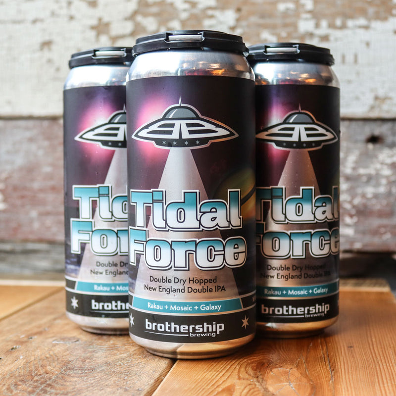 Brothership Tidal Force DDH NEDIPA 16 FL. OZ. 4PK Cans