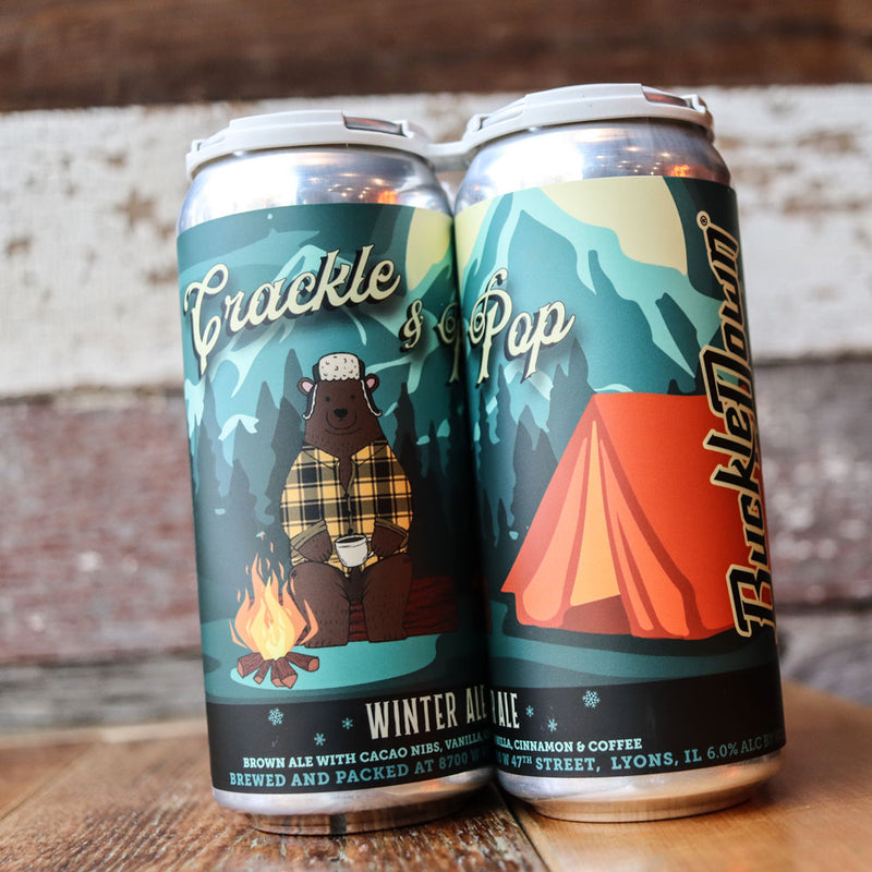 Buckledown Crackle And Pop Winter Ale 16 FL. OZ. 4PK Cans