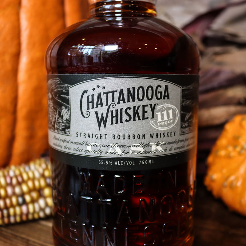 Chattanooga Cask Strength Bourbon Whiskey 750ml.