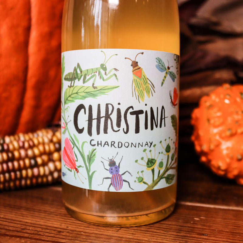 Christina Chardonnay Skin Contact Orange Wine Austria 750ml.