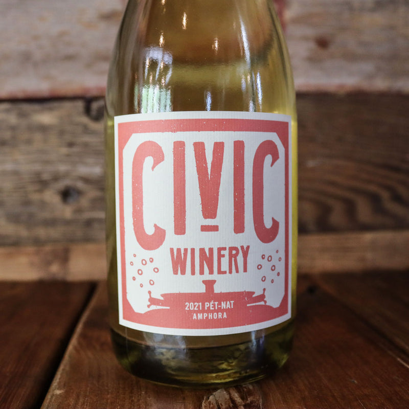 Civic Winery Pet-Nat Amphora Petillant Wine Oregon 750ml