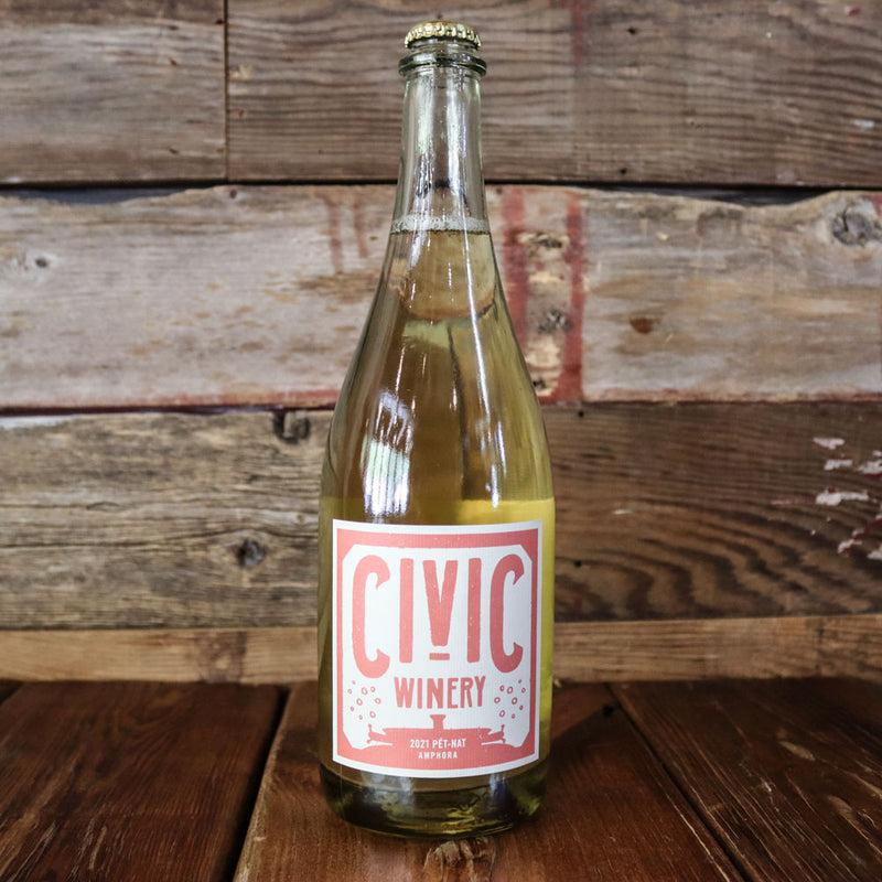 Civic Winery Pet-Nat Amphora Petillant Wine Oregon 750ml