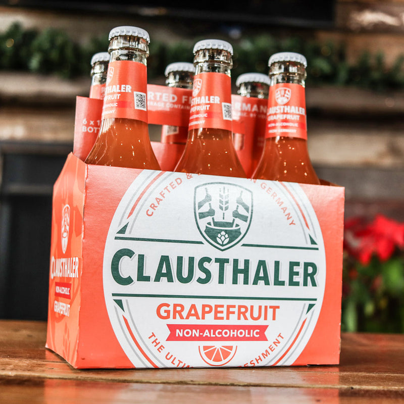Clausthaler Grapefruit Non Alcoholic Malt Beverage 12 FL. OZ. 6PK