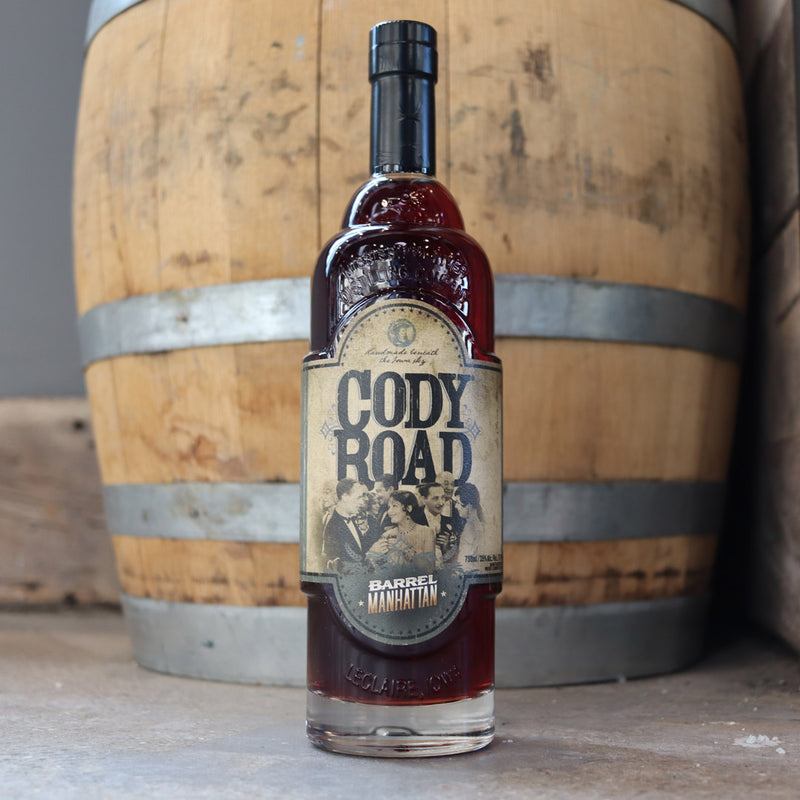 Cody Road Whiskey Barrel Manhattan 750ml.