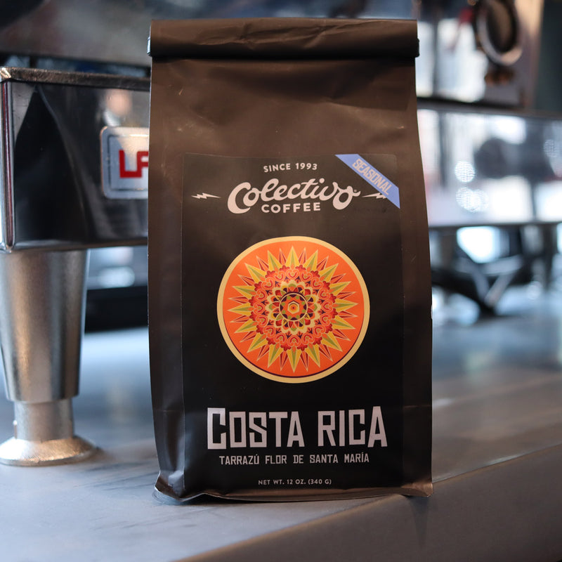 Colectivo Costa Rica Tarrazu Flor De Santa Maria Whole Bean Coffee 12oz Bag