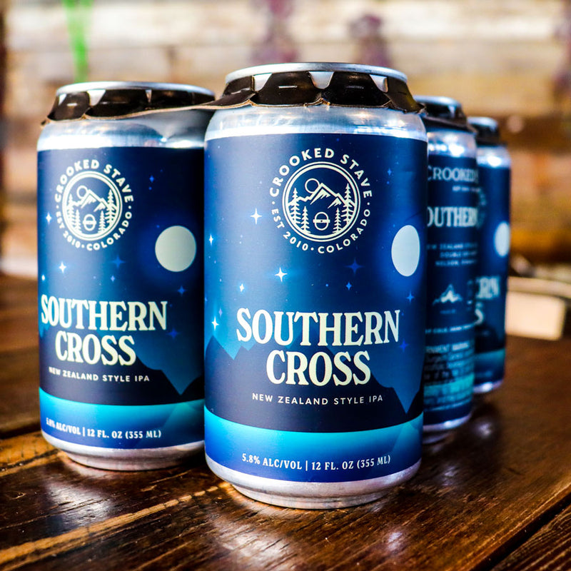 Crooked Stave Southern Cross New Zealand Style IPA 12 FL. OZ. 6PK Cans