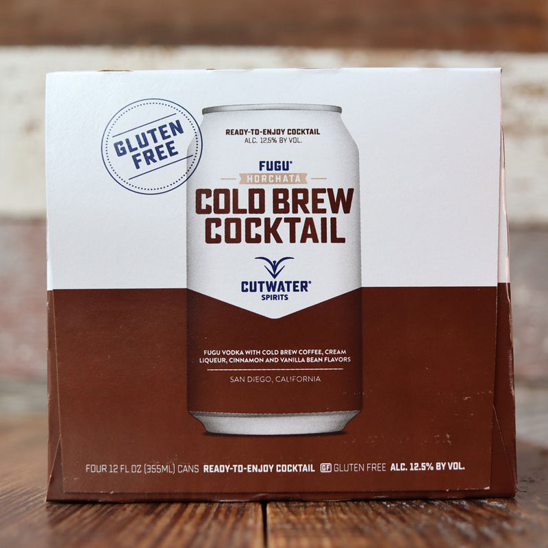 Cutwater Horchata Cold Brew Cocktail 12 FL. OZ. 4PK Cans