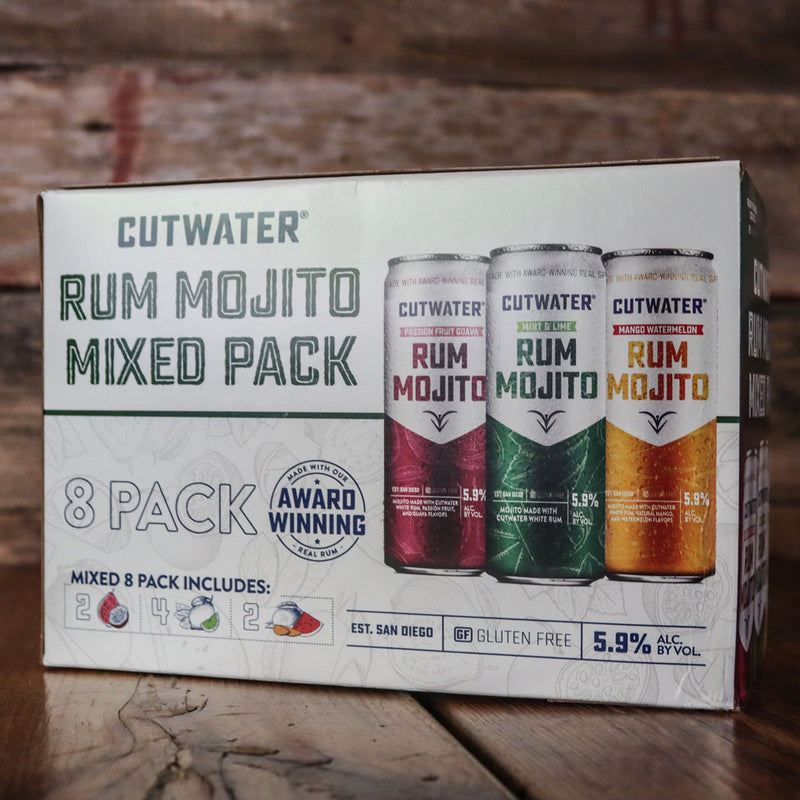 Cutwater Rum Mojito Mixed Pack 12 FL. OZ. 8PK Cans