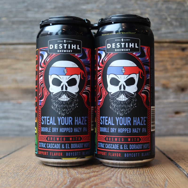 Destihl Steal Your Haze DDH Hazy IPA 16 FL. OZ. 4 PK Cans