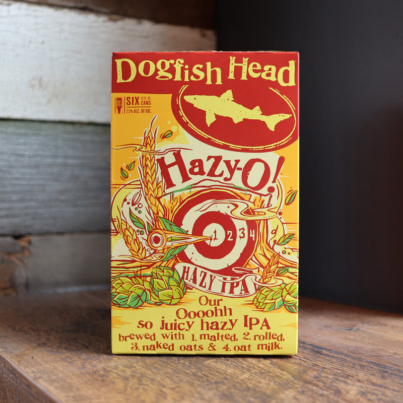 Dogfish Head Hazy-O! Hazy IPA 12 FL. OZ. 6PK Cans