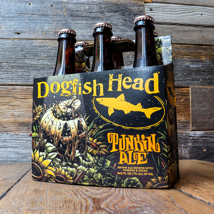 Dogfish Head Punkin Ale Brown Ale 12 FL. OZ. 6PK