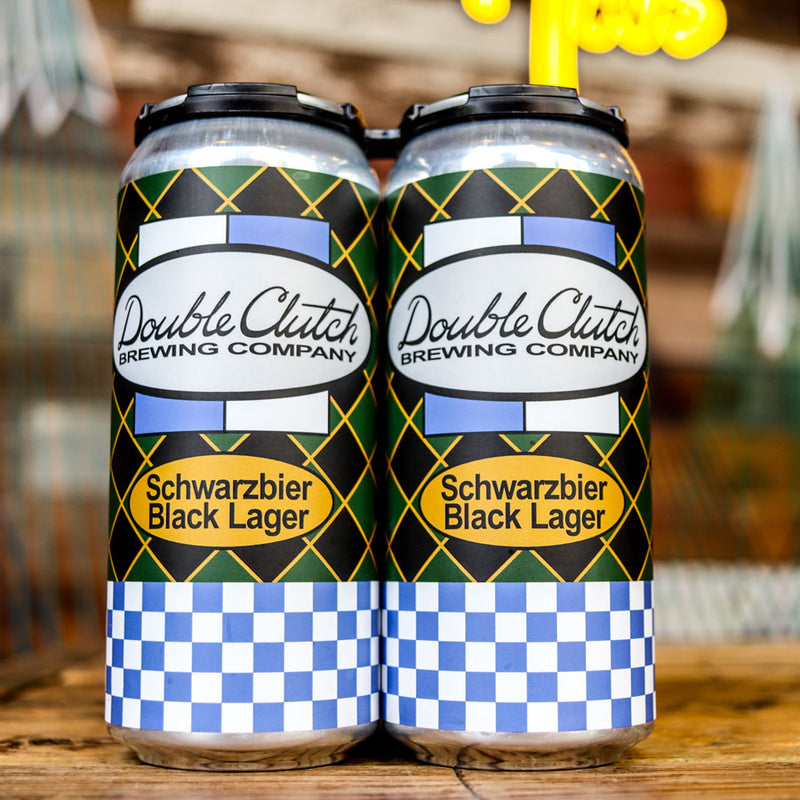 Double Clutch Schwarzbier Black Lager 16 FL. OZ. 4PK Cans