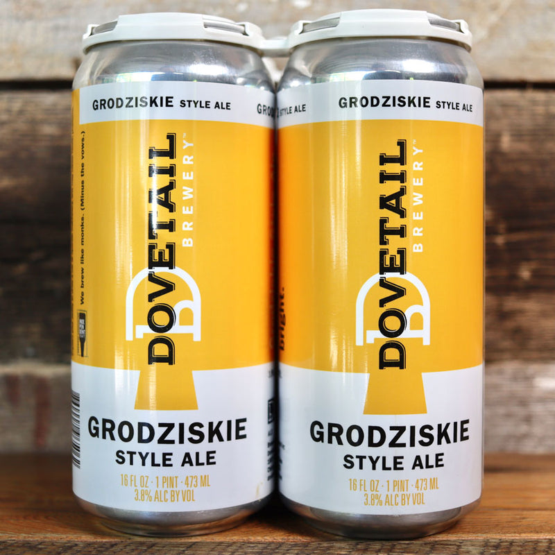 Dovetail Grodziskie Style Ale 16 FL. OZ. 4PK Cans